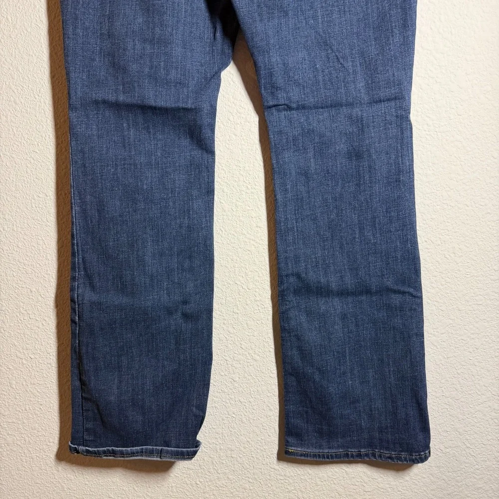 Levi's 315 Shaping‎ Bootcut Jeans Womens 34 Blue Denim Outdoor Travel Dark Wash